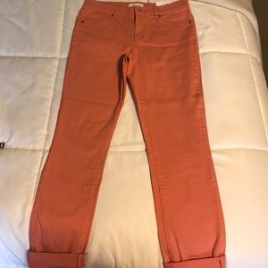 Brand New Loft pants Peach Colored